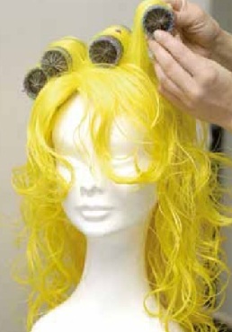 parrucca in piega step